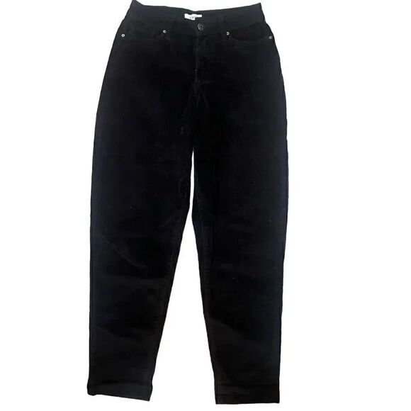 YMI Black Corduroy Jeans Pants Size 26 - Picture 1 of 2